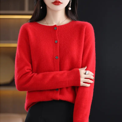 VIVIENNE I WARM COZY KNIT CARDIGAN