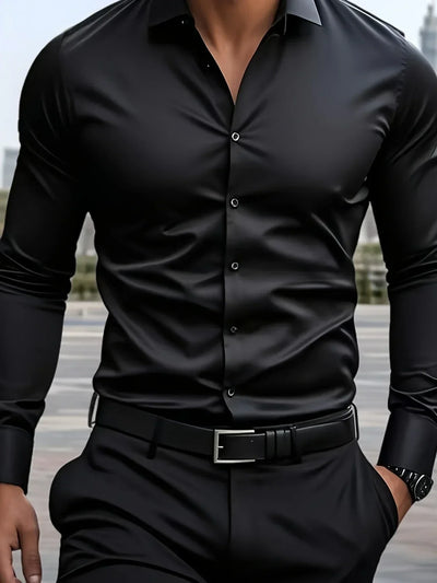 Byron™ | Elegant Butttoned Long-Sleeved Shirt