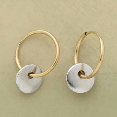 Maria elegant hoop earrings