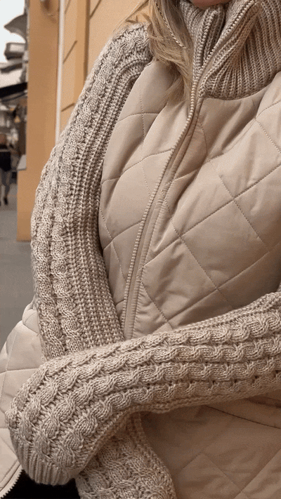 Morfa™ | Stylish Patchwork Knitted Jacket