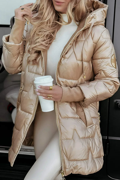 Nolwen™ | Elegant Winter Coat with Hood & Padding