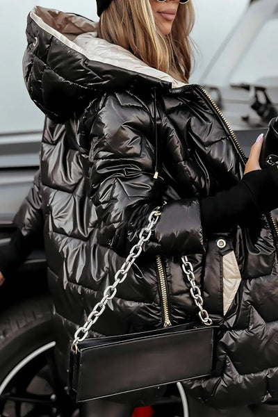 Nolwen™ | Elegant Winter Coat with Hood & Padding