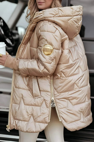 Nolwen™ | Elegant Winter Coat with Hood & Padding