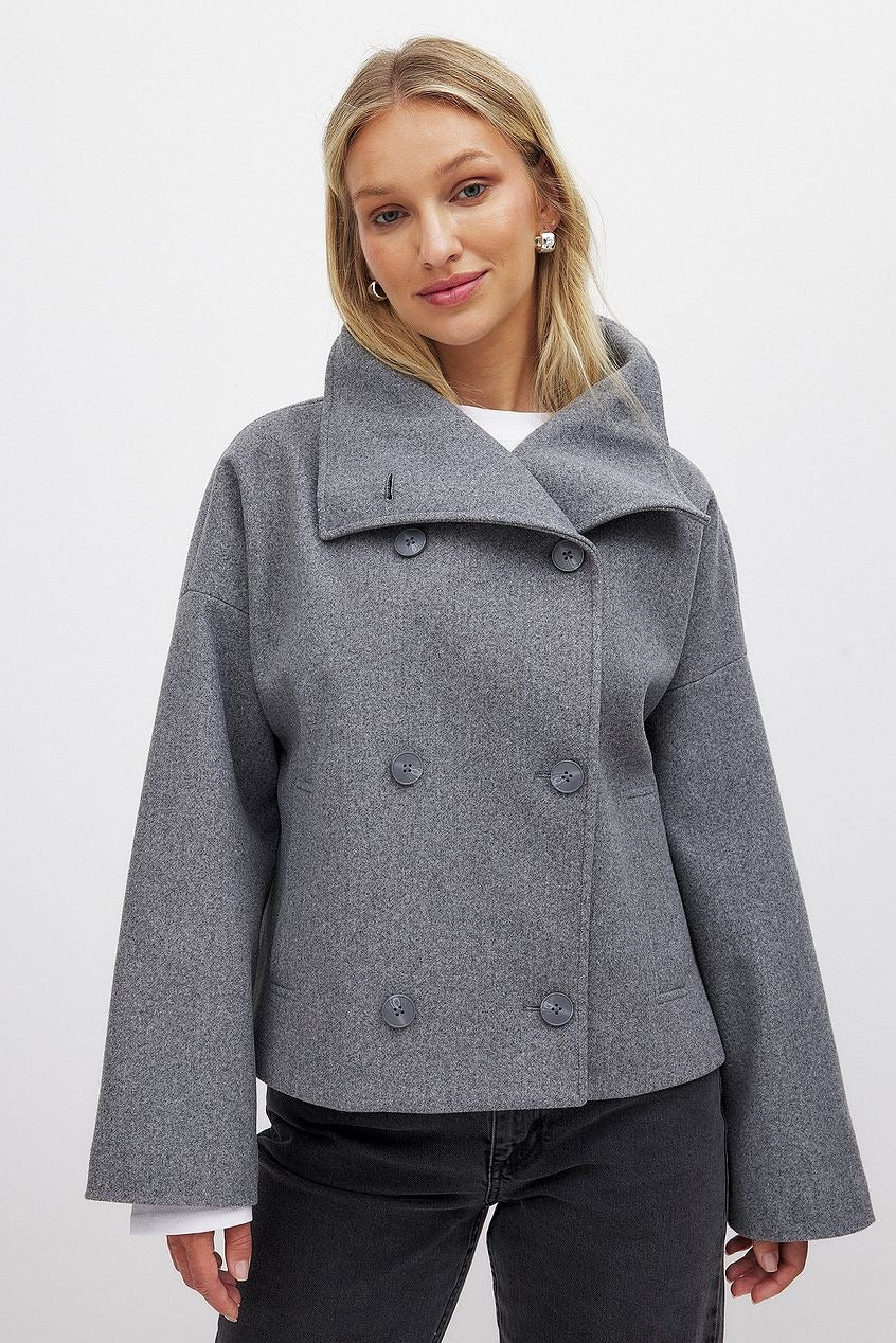 Simi™ | Citylight Cropped Trench Coat