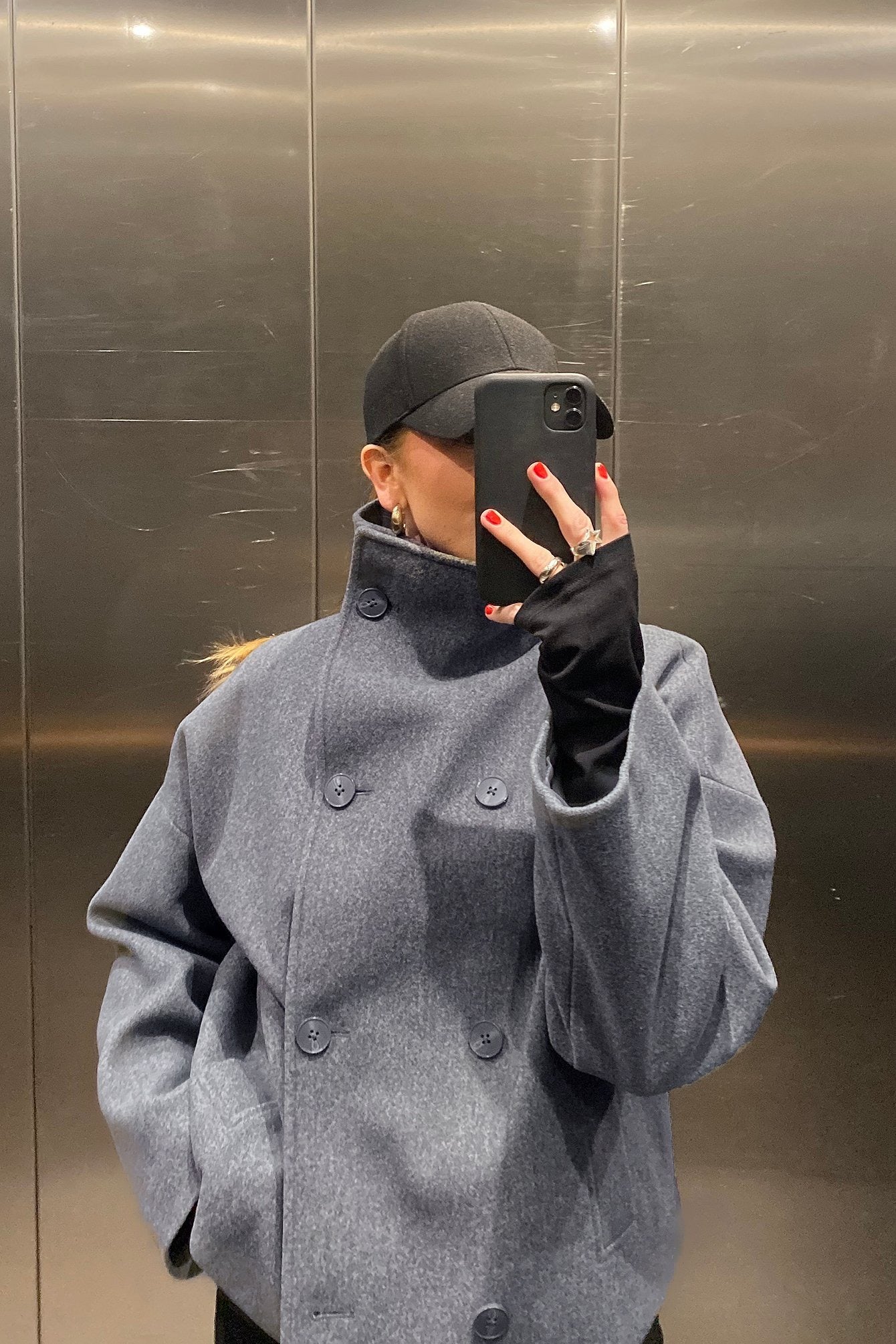 Simi™ | Citylight Cropped Trench Coat