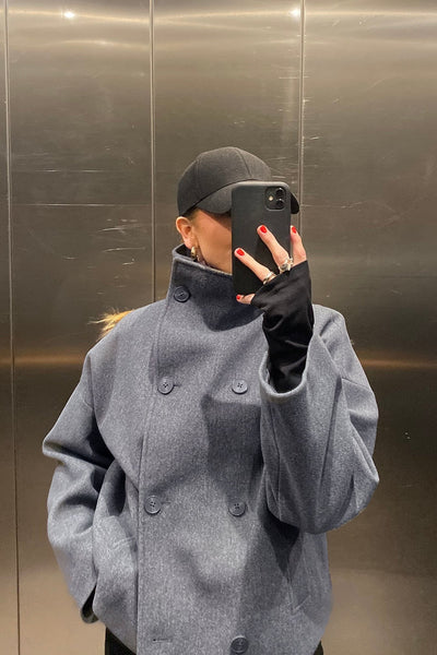 Simi™ | Citylight Cropped Trench Coat