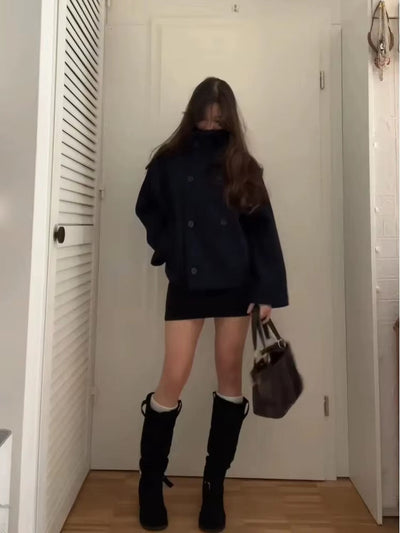 Simi™ | Citylight Cropped Trench Coat