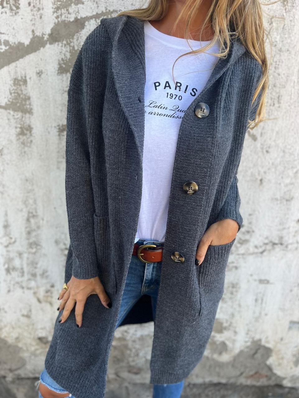 Giselle™ | Comfortable Long Cardigan