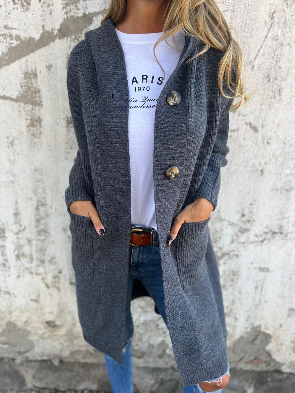 Giselle™ | Comfortable Long Cardigan