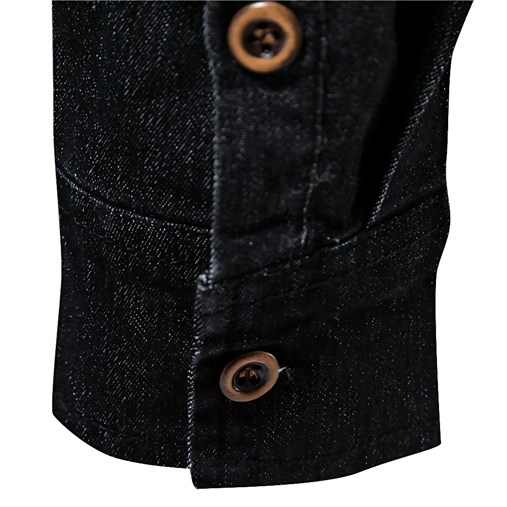 Jim™ | Casual Cotton & Denim Shirt