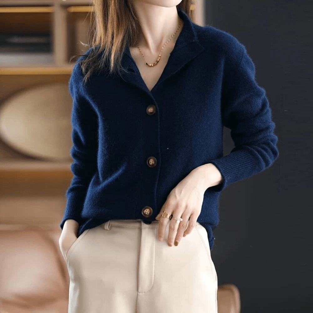 Dana™ | Stylish Cashmere Cardigan