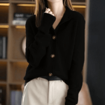 Dana™ | Stylish Cashmere Cardigan