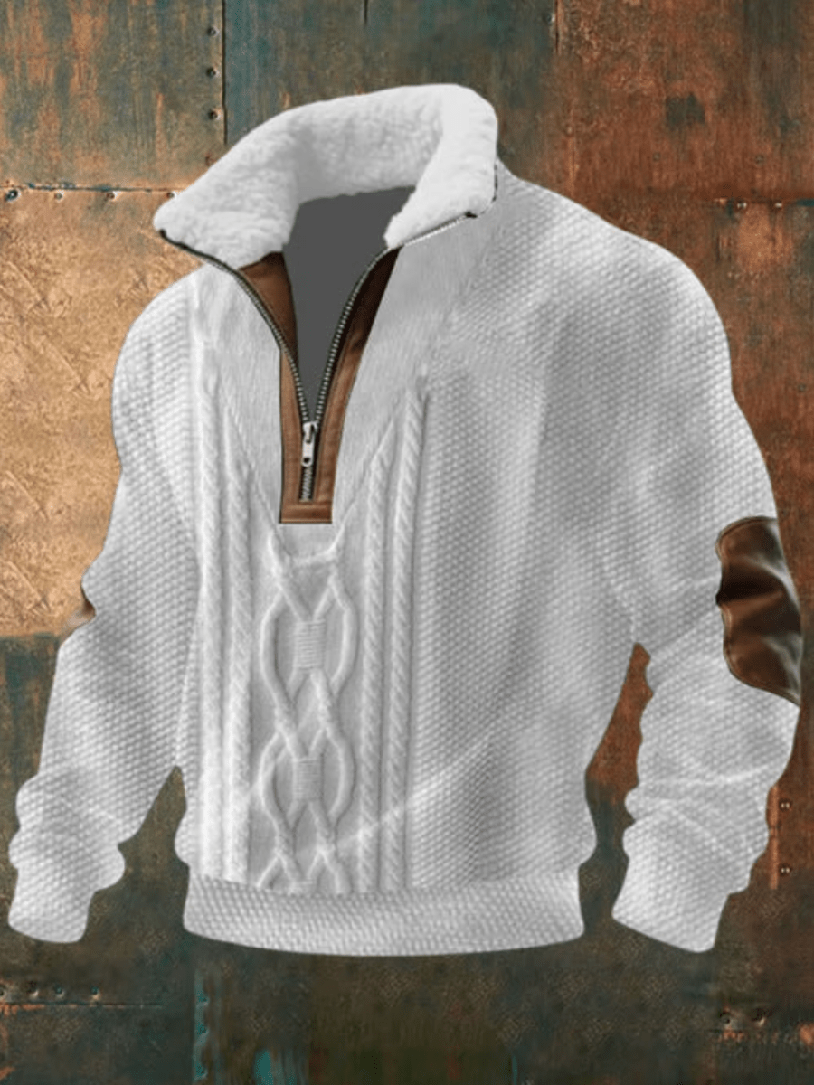 Will™ | Stylish & Comfortable Sweater with Warm Fleece Collar