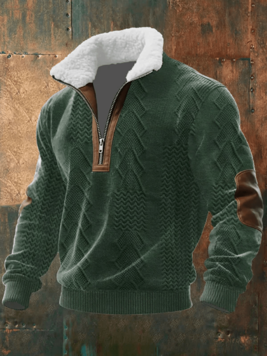 Will™ | Stylish & Comfortable Sweater with Warm Fleece Collar