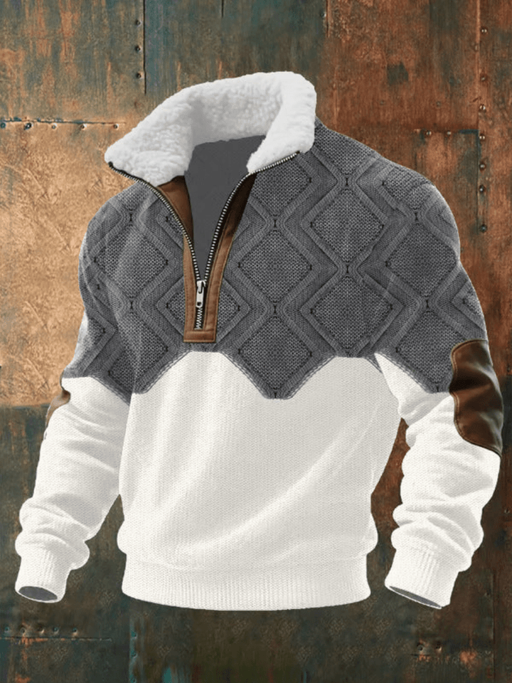 Will™ | Stylish & Comfortable Sweater with Warm Fleece Collar