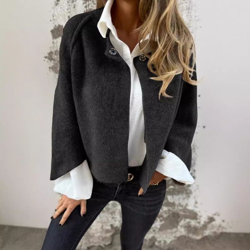 Elise™ | Short Jacket with Chic Flared Sleeves