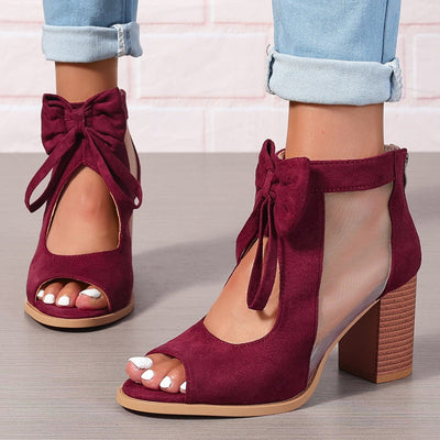 Rachele™ | Bow Charm Orthopedic Heels
