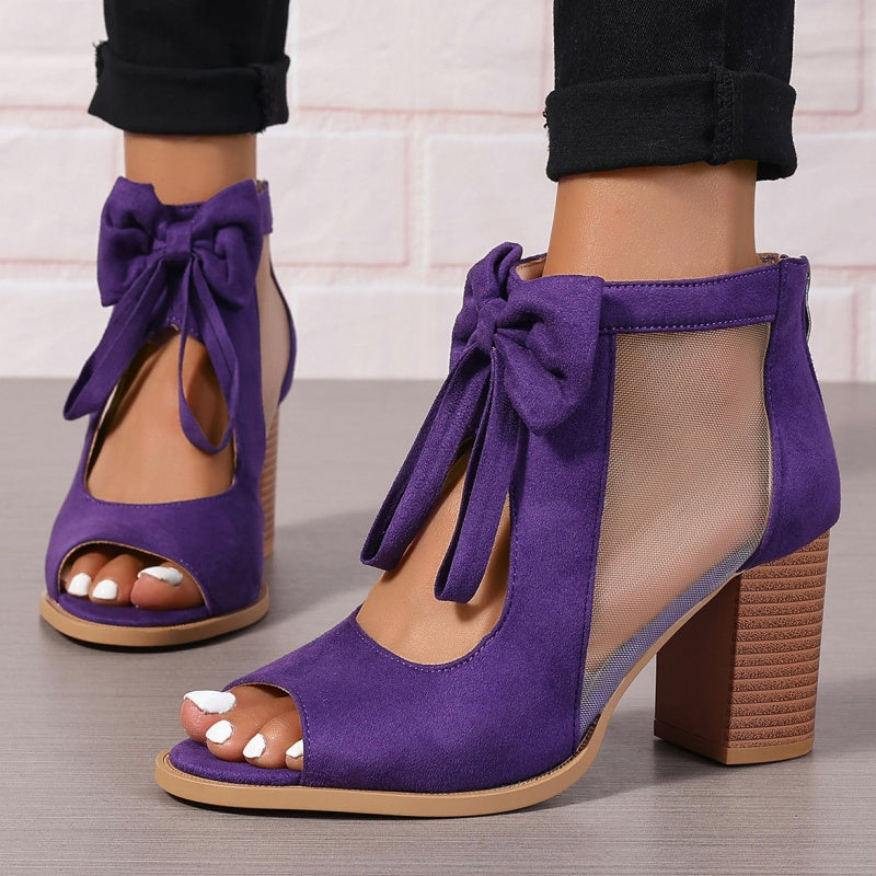 Rachele™ | Bow Charm Orthopedic Heels