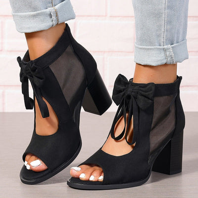 Rachele™ | Bow Charm Orthopedic Heels
