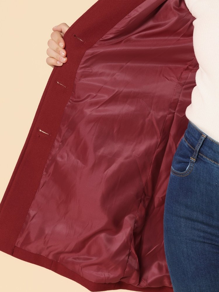 Helena™ | Women's Winter Coat with One Button