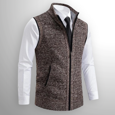 Garrison™ | Elegant & Warm Full Zip Vest
