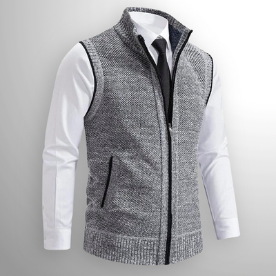 Garrison™ | Elegant & Warm Full Zip Vest