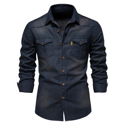 Jim™ | Casual Cotton & Denim Shirt