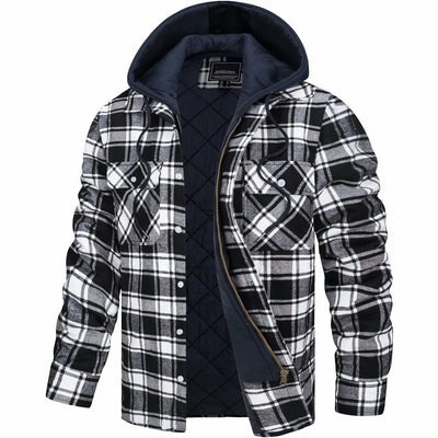 Julius™ | Checked Jacket with Zipper
