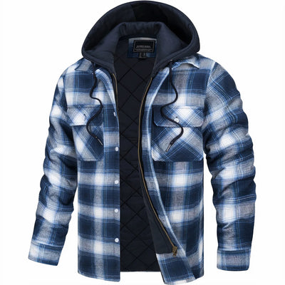 Julius™ | Checked Jacket with Zipper