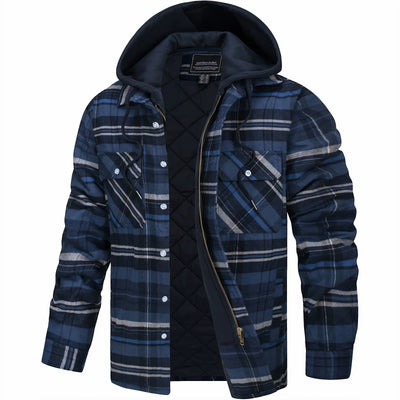 Julius™ | Checked Jacket with Zipper