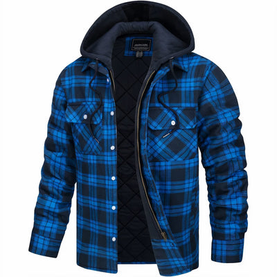 Julius™ | Checked Jacket with Zipper