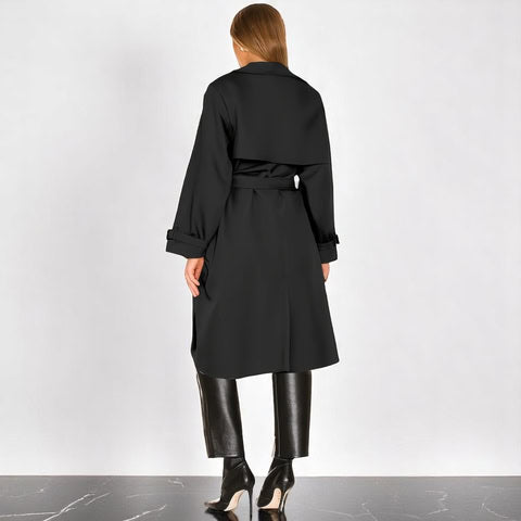 Vespara™ | Elegant Trench Coat with Timeless Style