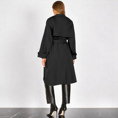 Vespara™ | Elegant Trench Coat with Timeless Style